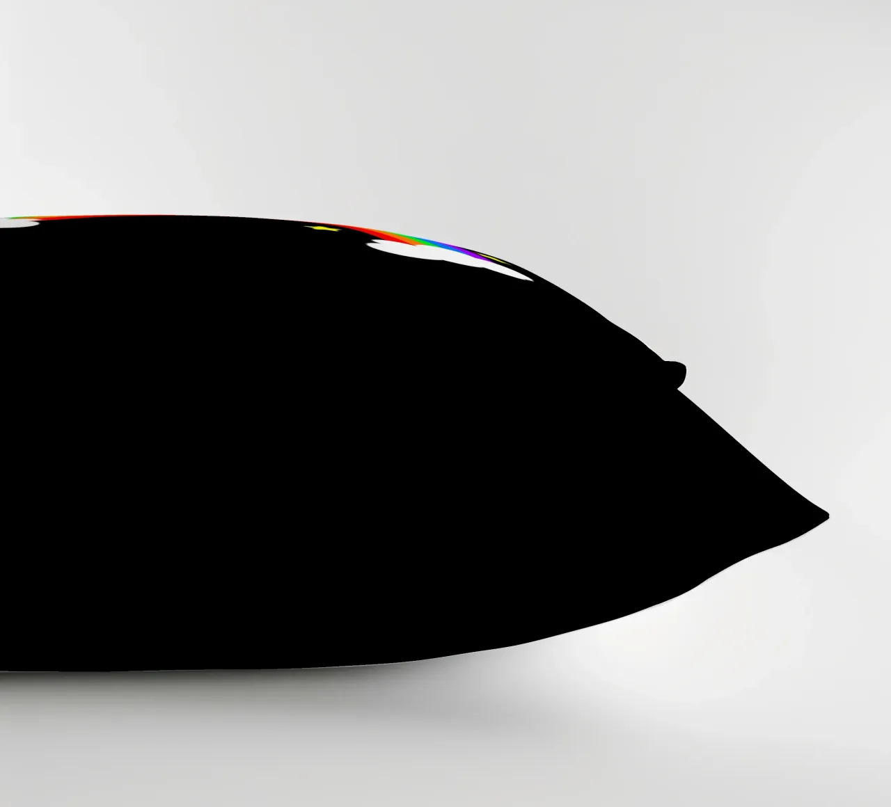 Rainbow with clouds and stars cuscino da happieeagle