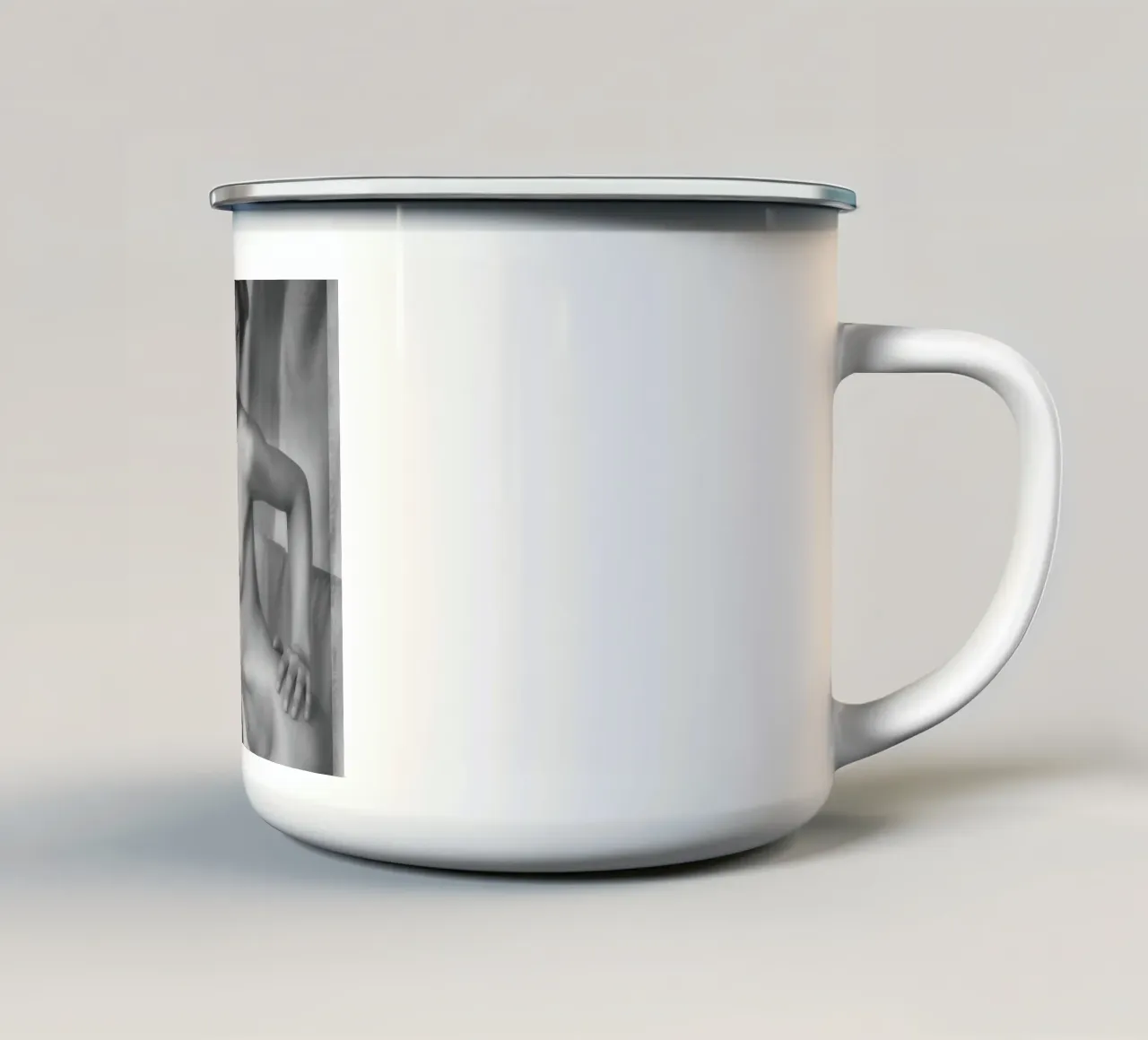 Sahara Mono tazza in smalto da Dave Hare Photography