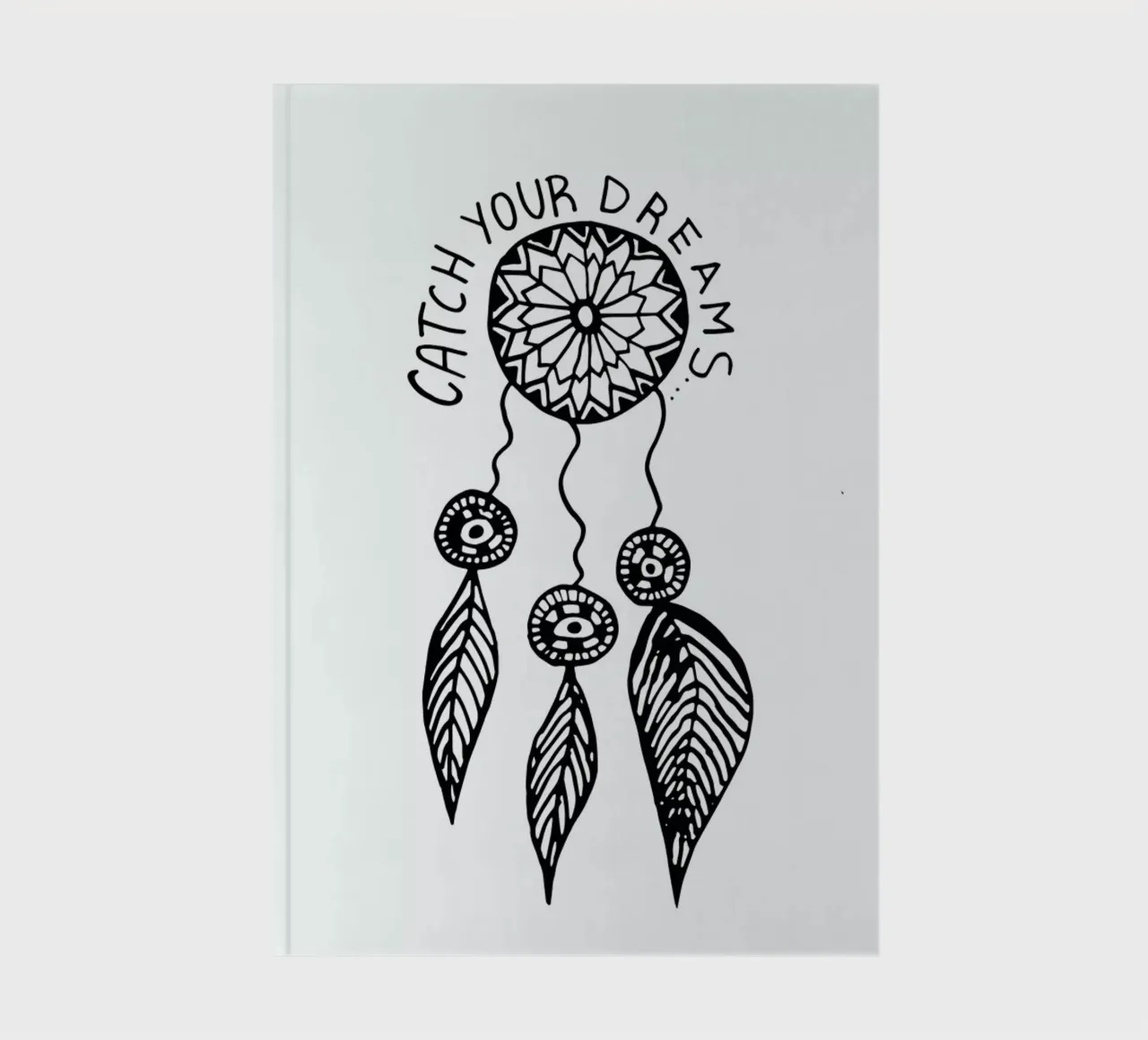 Catch Your Dreams notebook by Vasare Nar