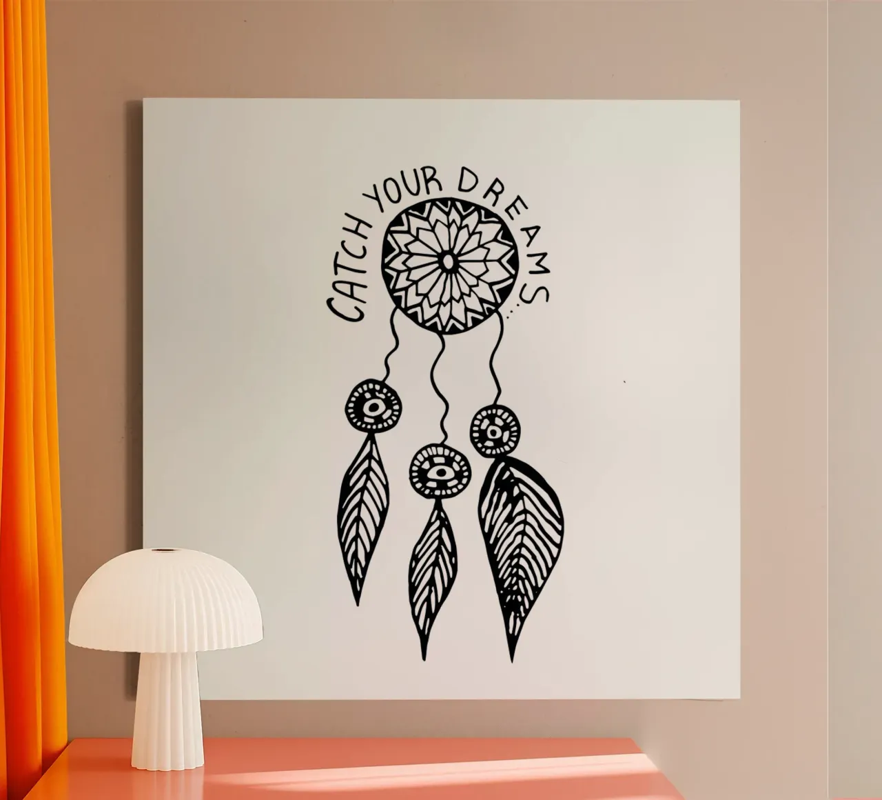 Catch Your Dreams canvas by Vasare Nar