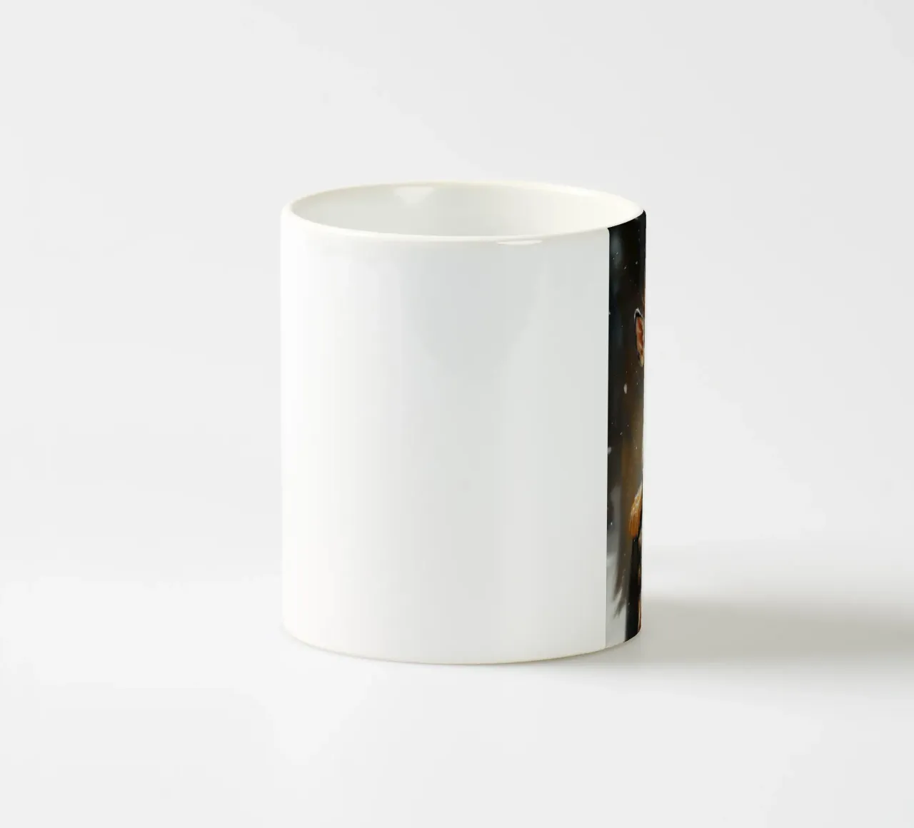 Cervo in magia invernale In vendita tazza in ceramica da Carinaprint
