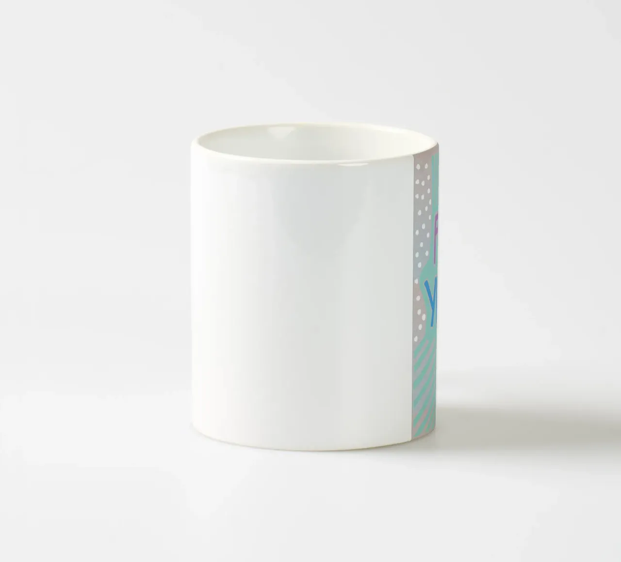Fuck Yeah tazza in ceramica da Vasare Nar