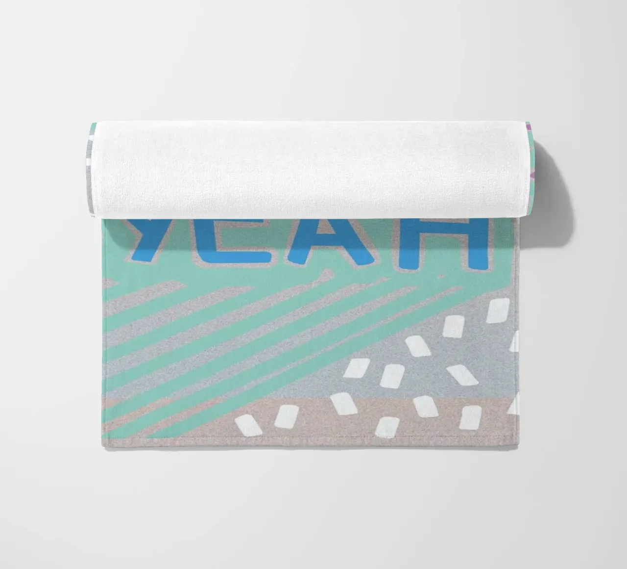 Fuck Yeah beach towel by Vasare Nar