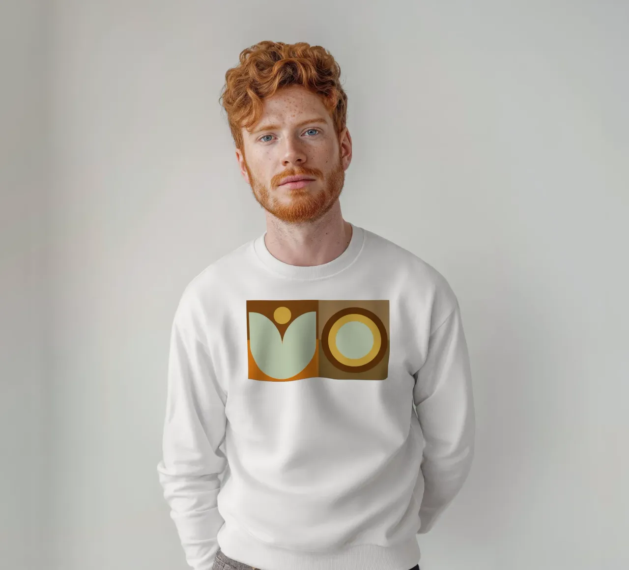 Sole e Luna Boho felpa da KHouse Studio