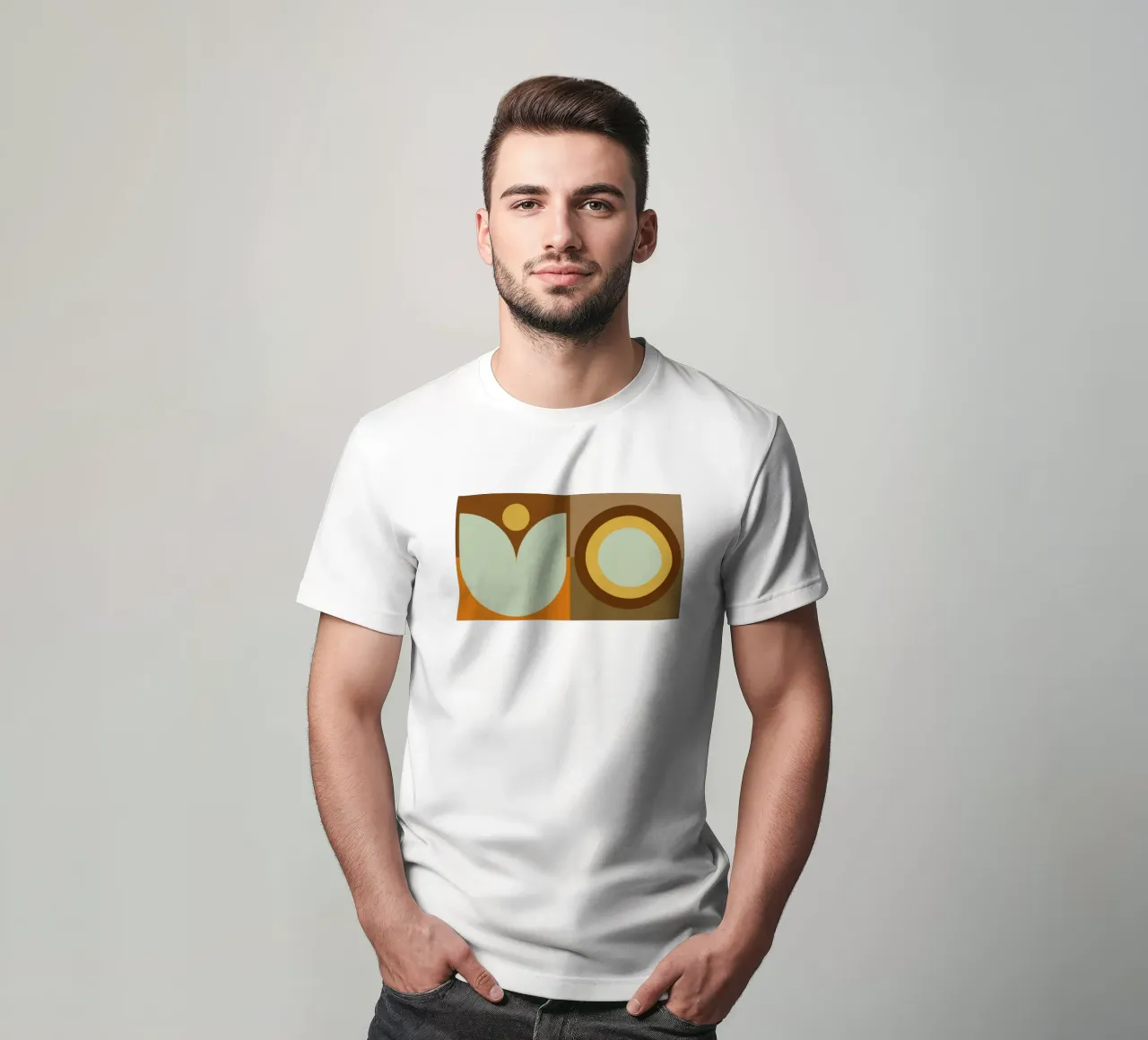 Boho Sol y Luna camiseta de KHouse Studio