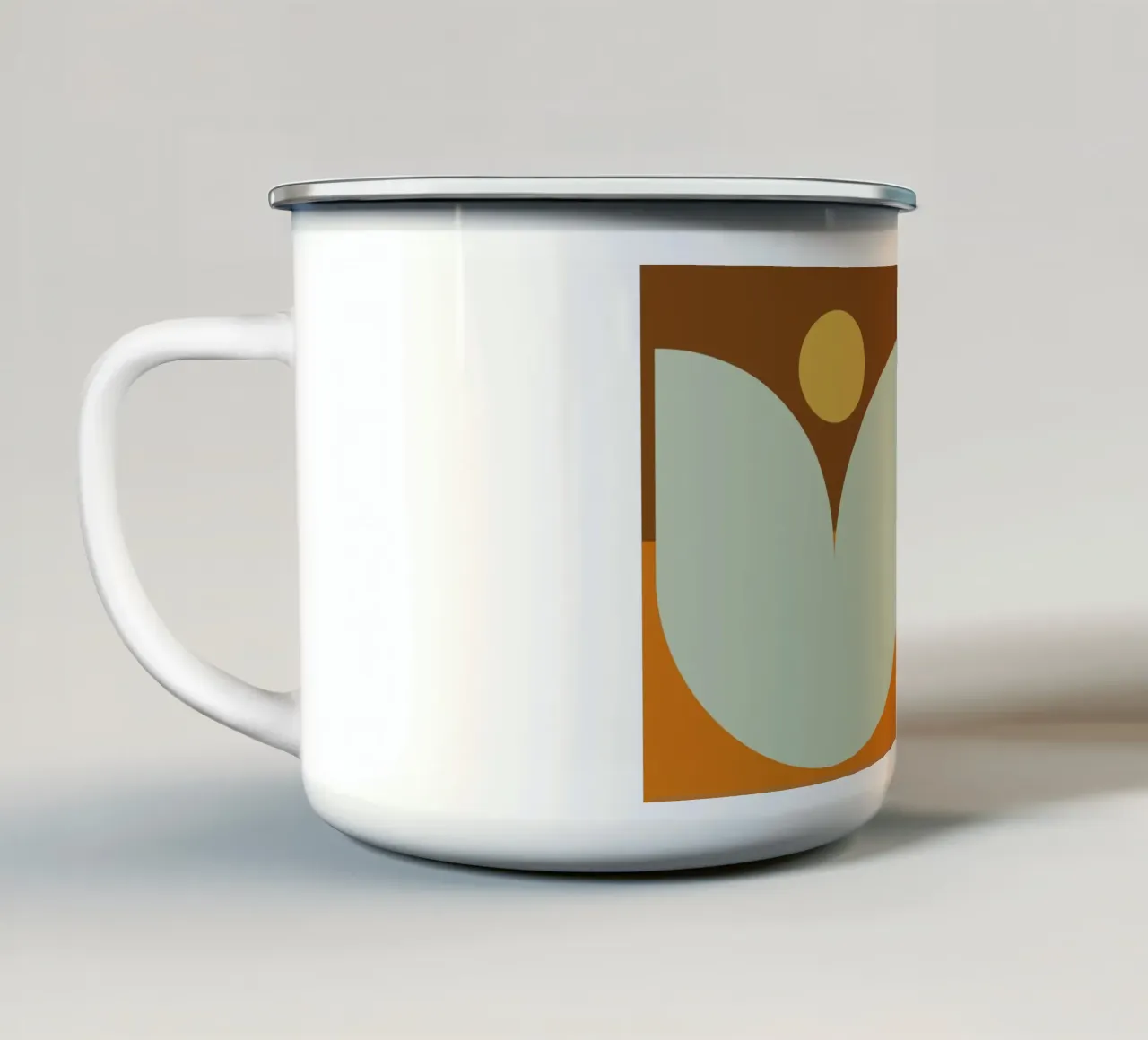 Sole e Luna Boho tazza in smalto da KHouse Studio