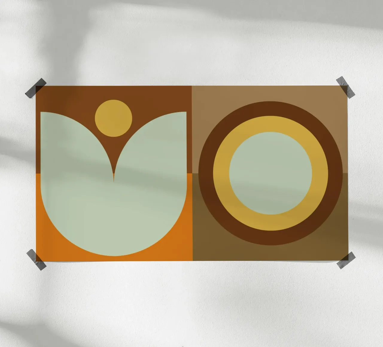 Sole e Luna Boho poster da KHouse Studio