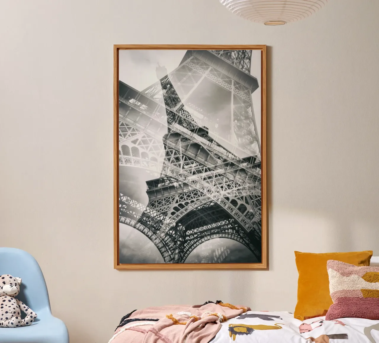 La doppia Torre Eiffel alluminio dibond da Melanie Viola