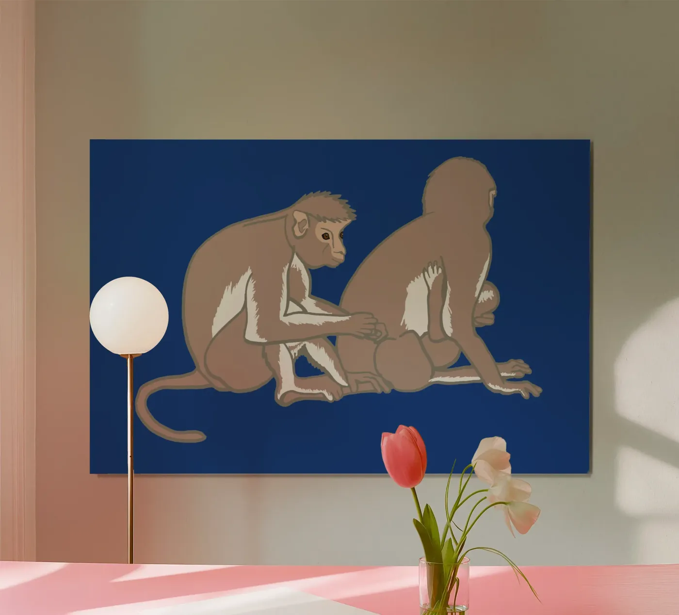 Monkeys poster by meikekohls