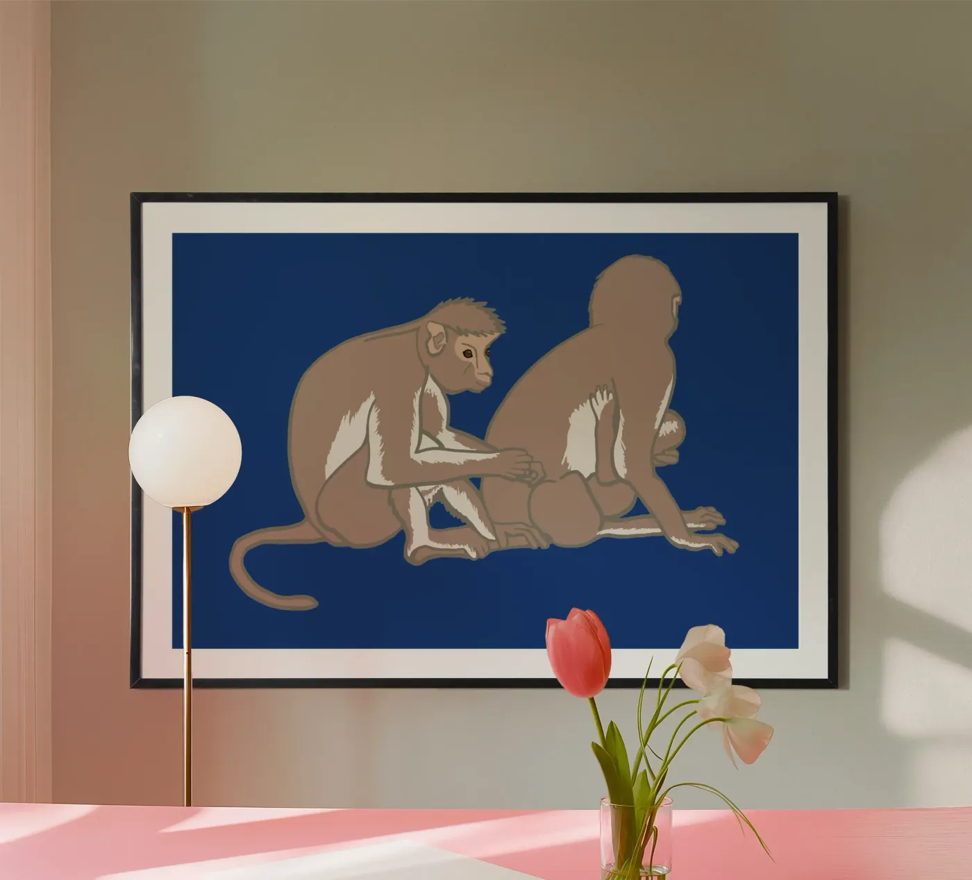 Monkeys poster by meikekohls