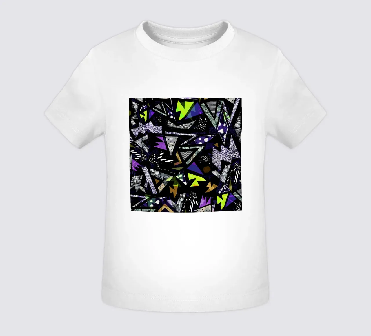 Geometric Moonlight Baby T-Shirt von Vasare Nar