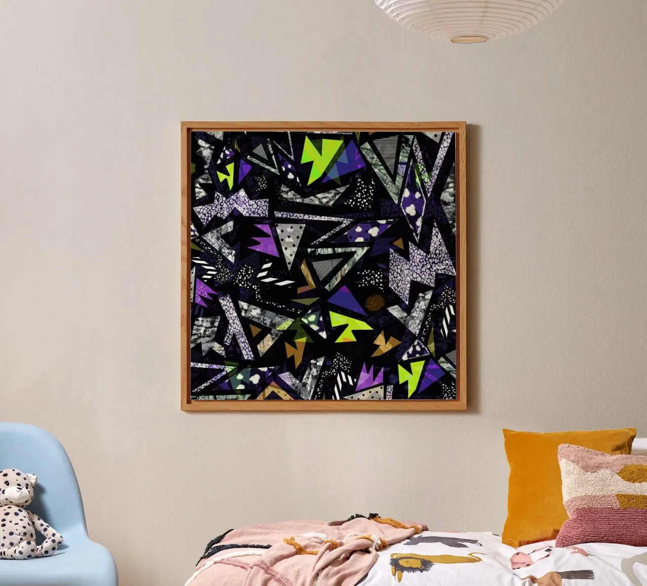 Geometric Moonlight alluminio dibond da Vasare Nar