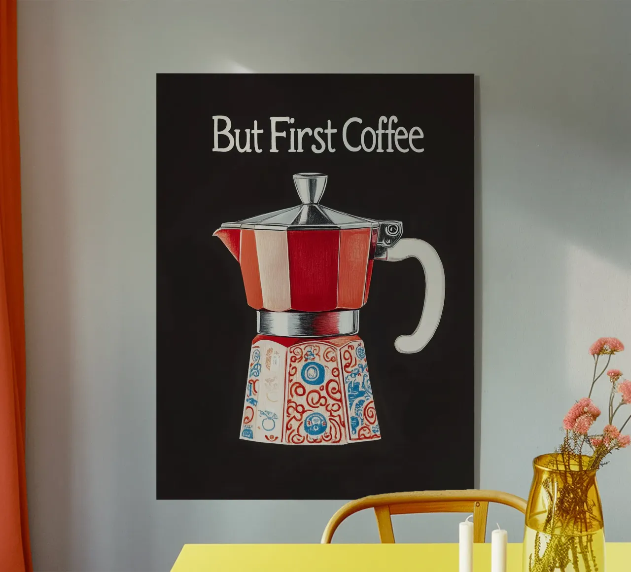 Il primo caffè dell'amore plexiglass da Carinaprint