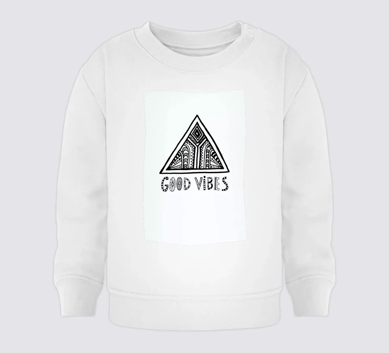 Good Vibes felpa neonato da Vasare Nar
