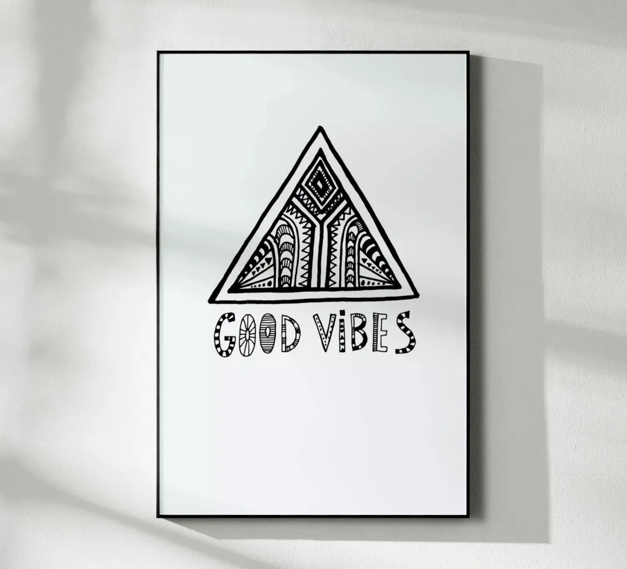 Good Vibes plexiglass da Vasare Nar