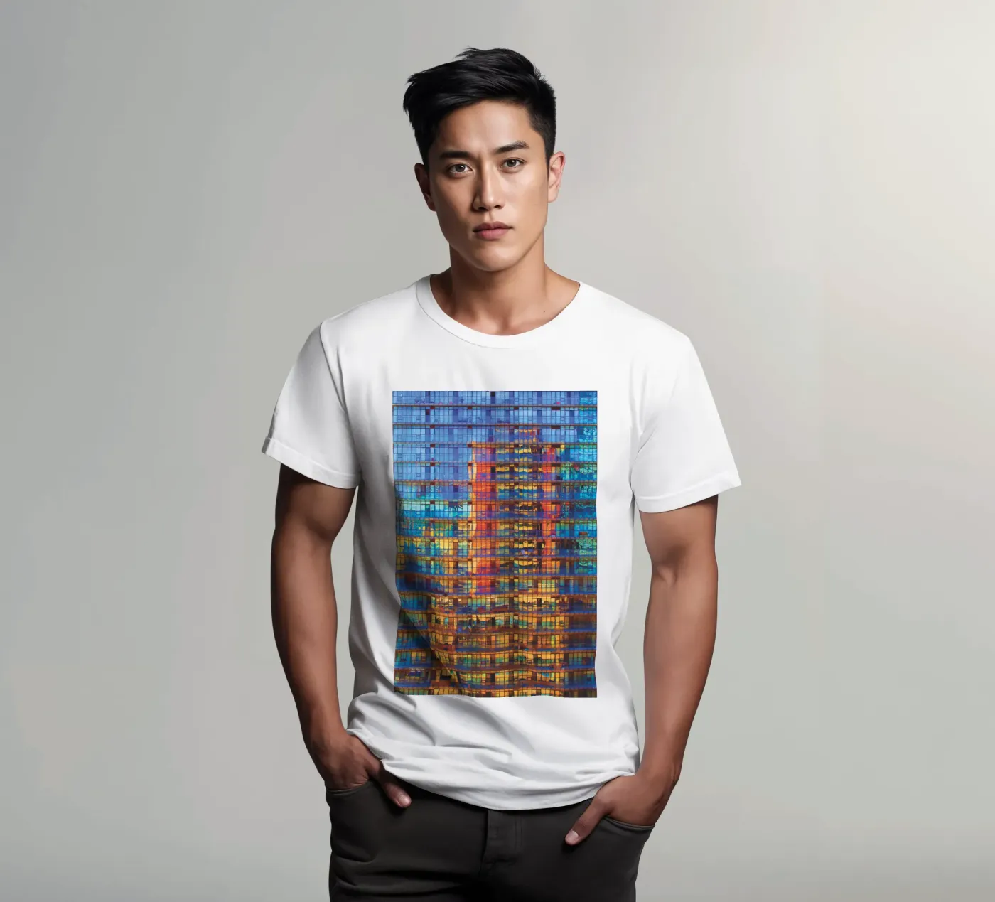 Buildings in Buildings t-shirt da Dave Hare Photography
