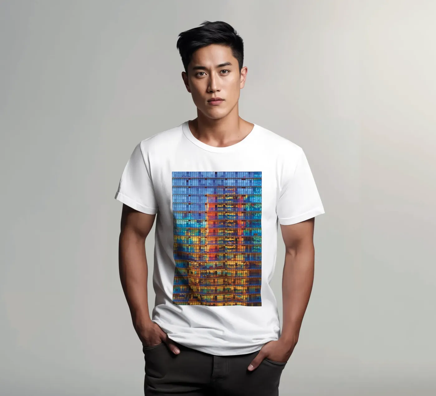 Buildings in Buildings t-shirt da Dave Hare Photography