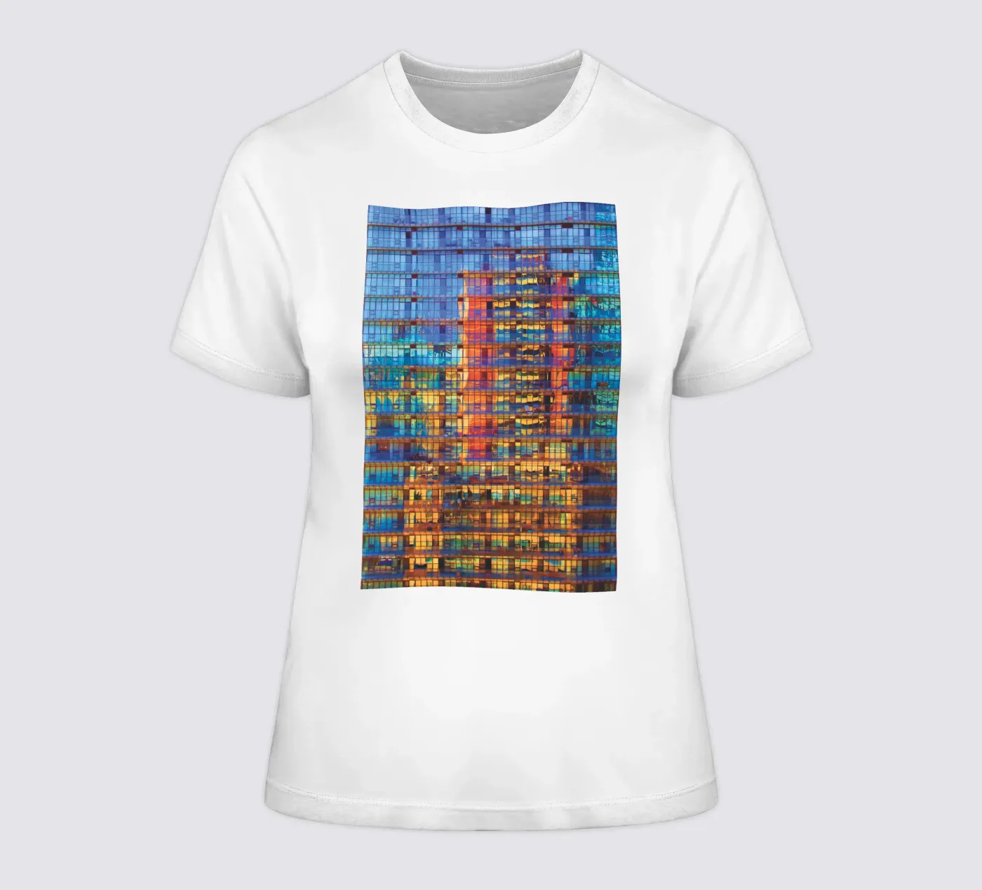 Edifici in edifici t-shirt da donna da Dave Hare Photography