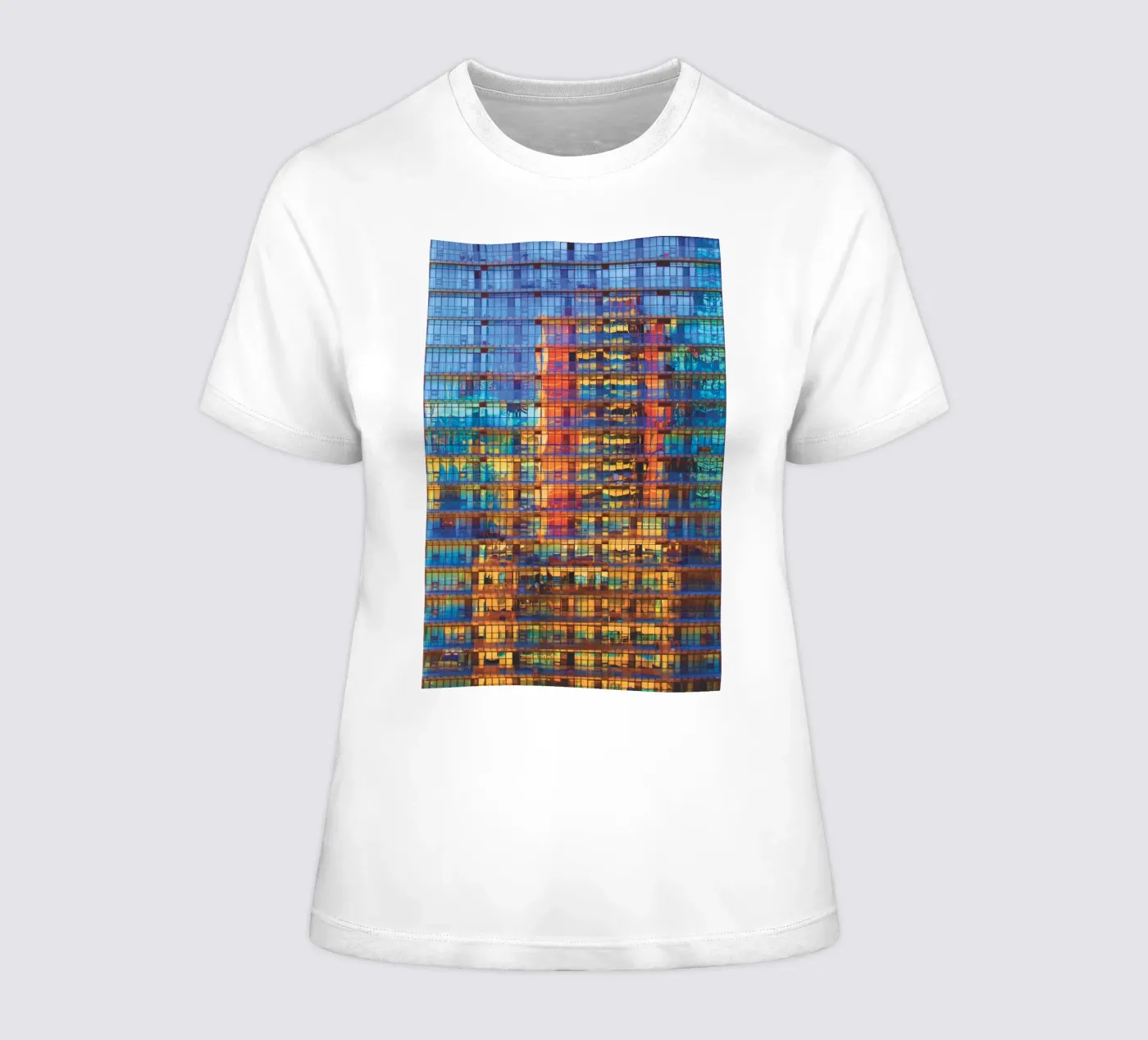 Edifici in edifici t-shirt da donna da Dave Hare Photography
