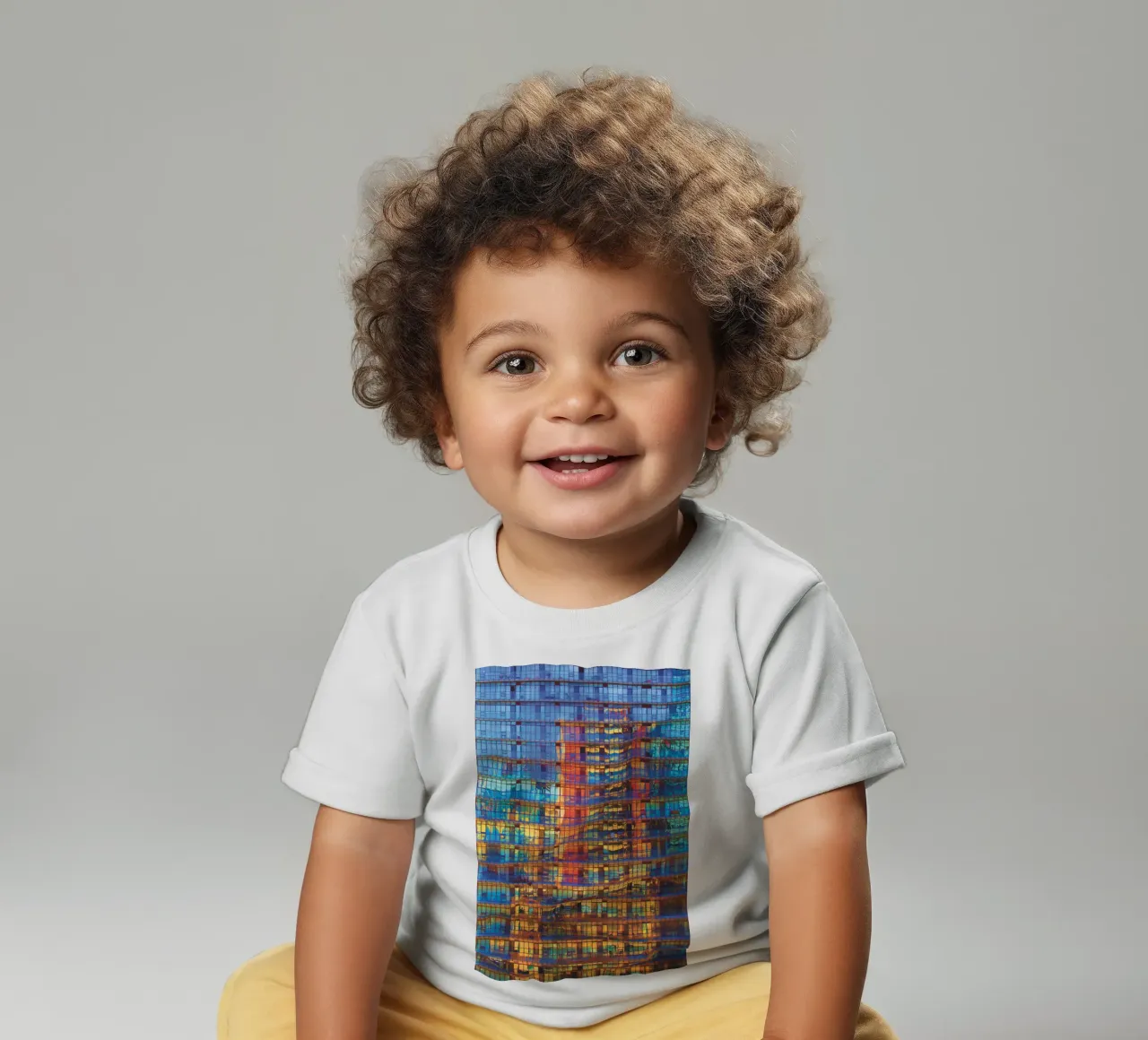 Gebouwen in gebouwen baby t-shirt van Dave Hare Photography