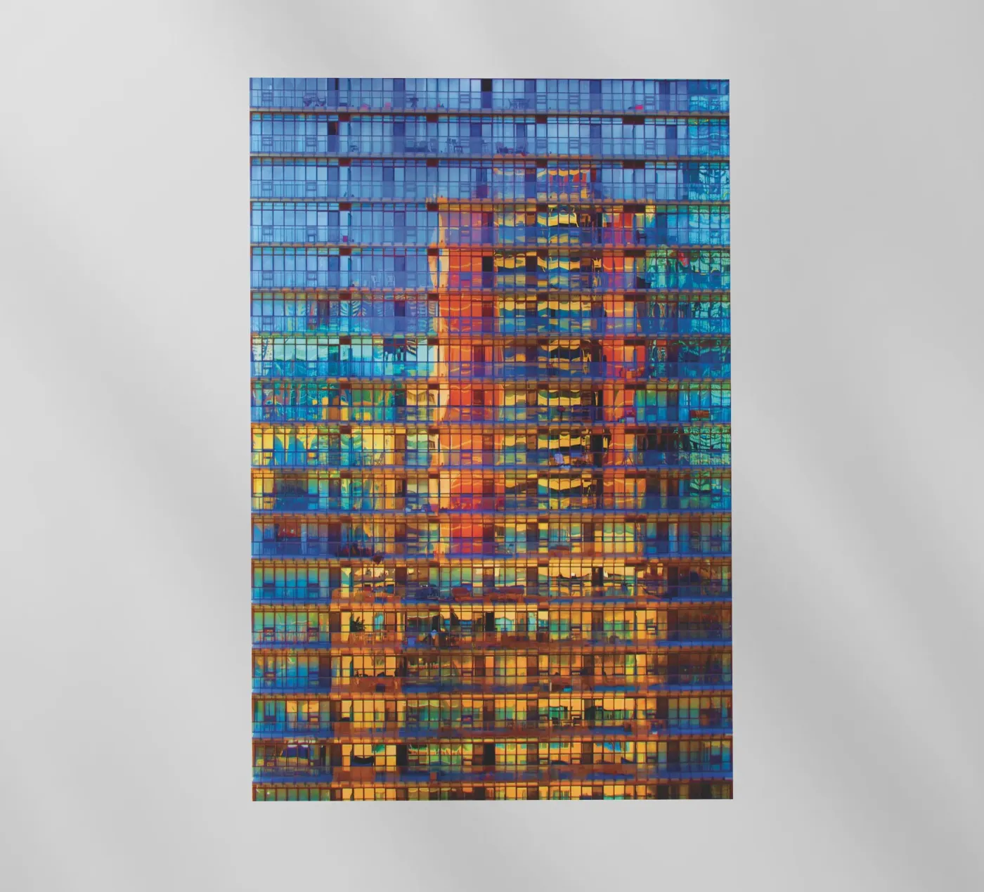 Edifici in edifici pellicola backlit da Dave Hare Photography