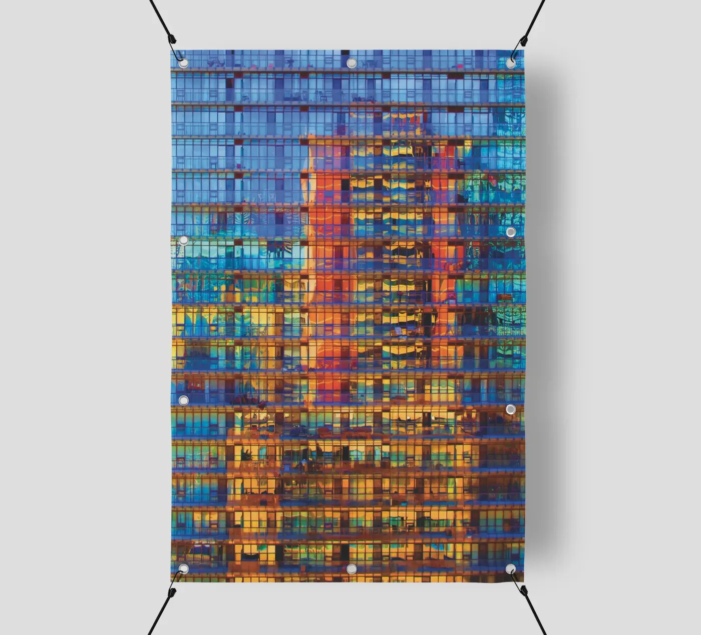 Edifici in edifici telo in pvc da Dave Hare Photography