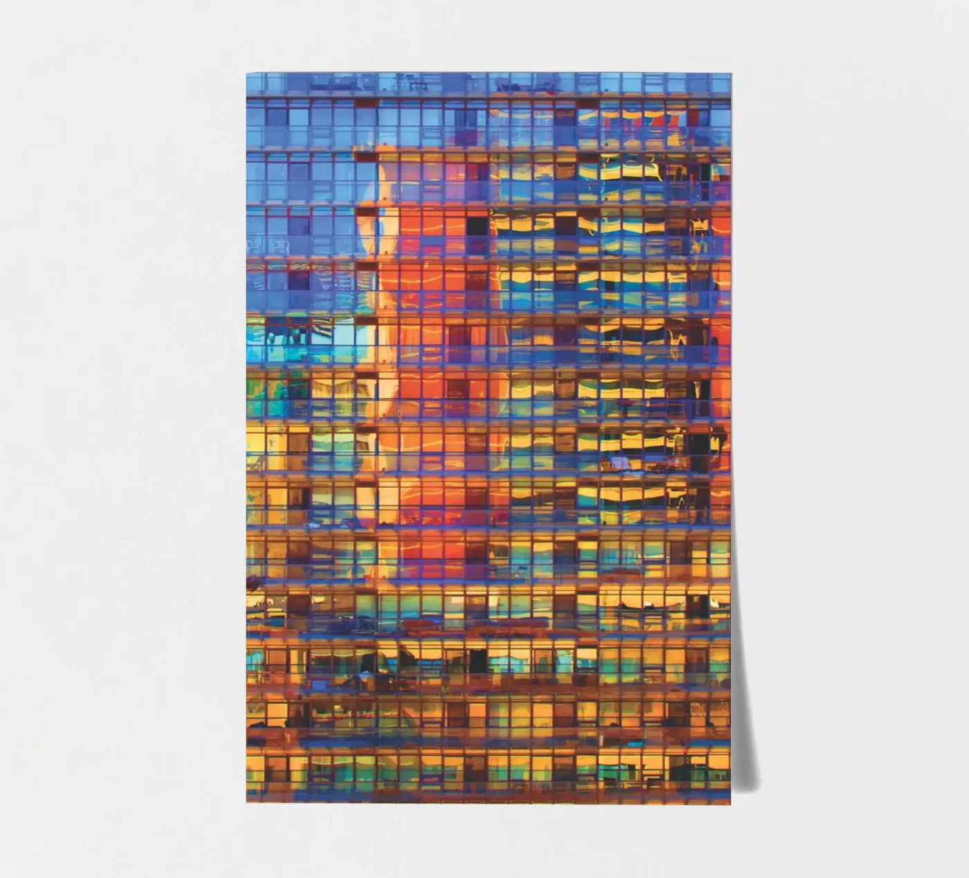 Buildings in Buildings foglio adesivo da Dave Hare Photography