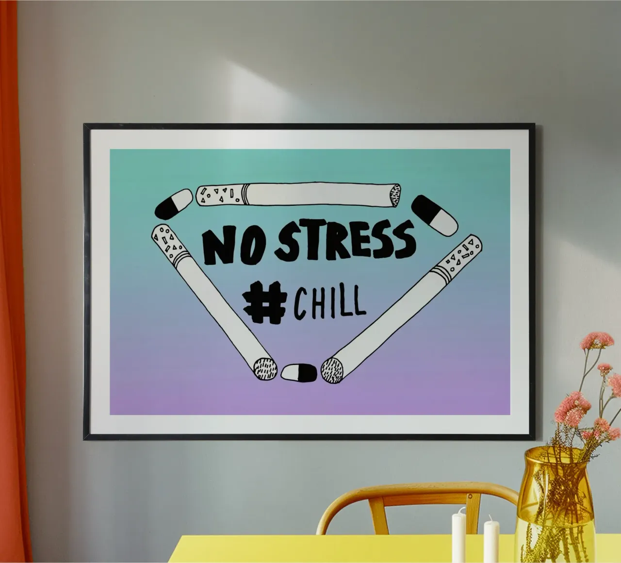 No Stress poster da Vasare Nar