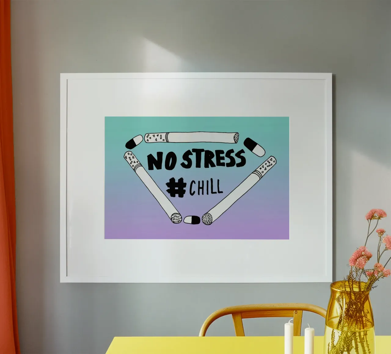 No Stress poster da Vasare Nar