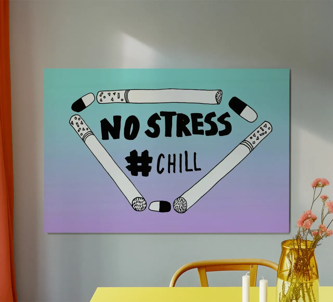 No Stress poster da Vasare Nar