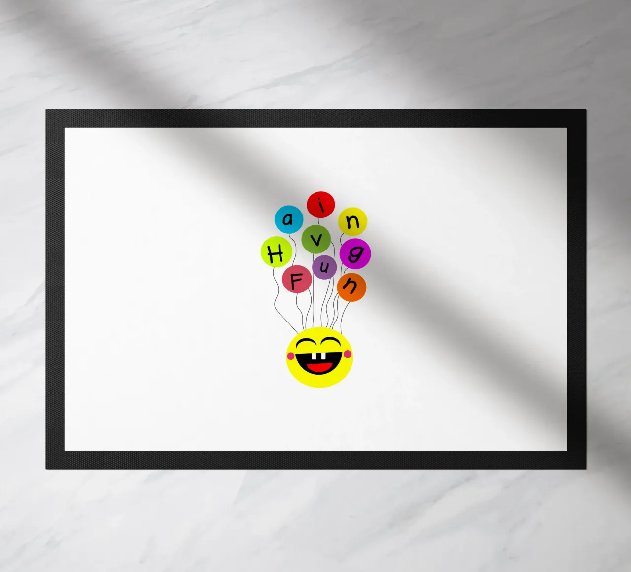 Having fun floating balloons face zerbino da happieeagle