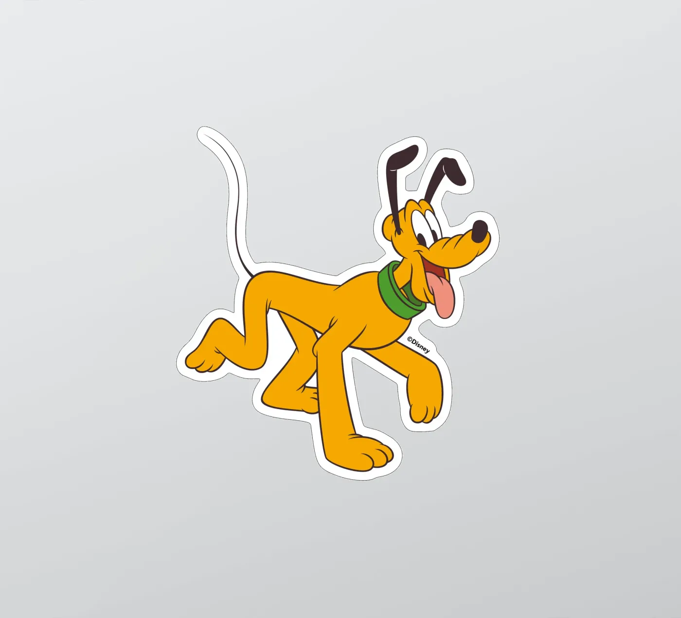 Pluto autocollant de Mickey Mouse - Sticker Shop