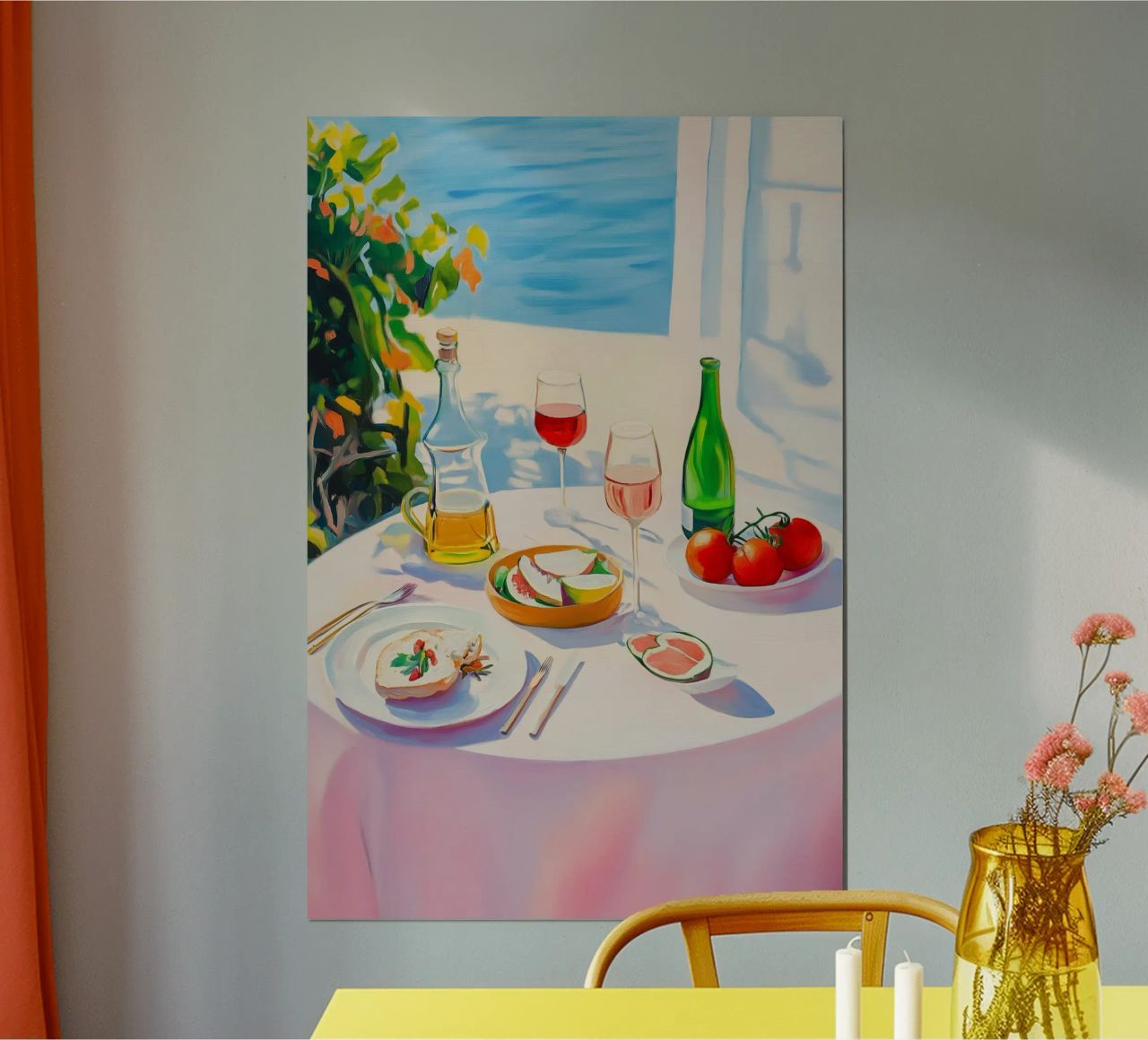 Gourmet im Süden Poster von Carinaprint