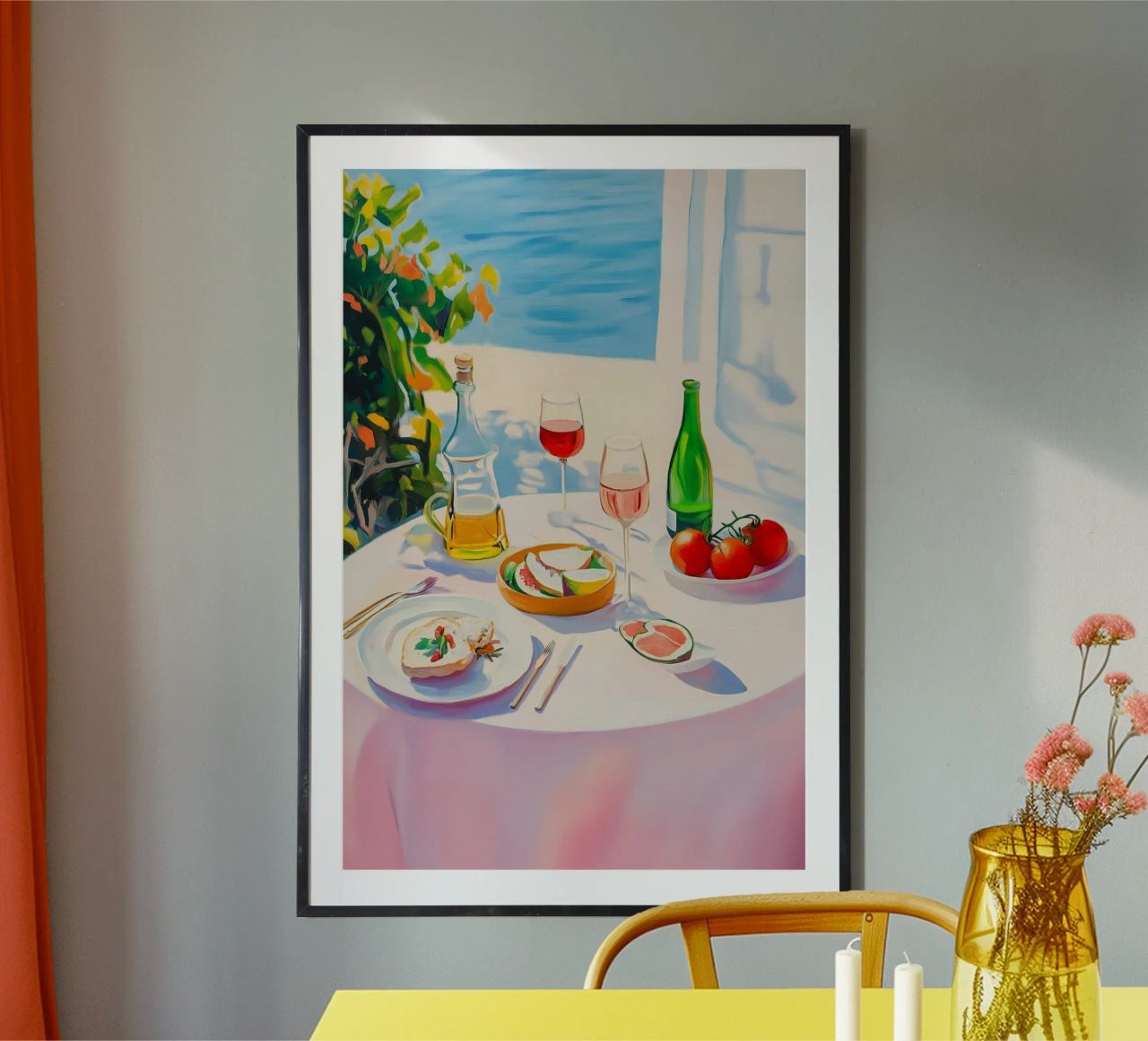 Gourmet im Süden Poster von Carinaprint