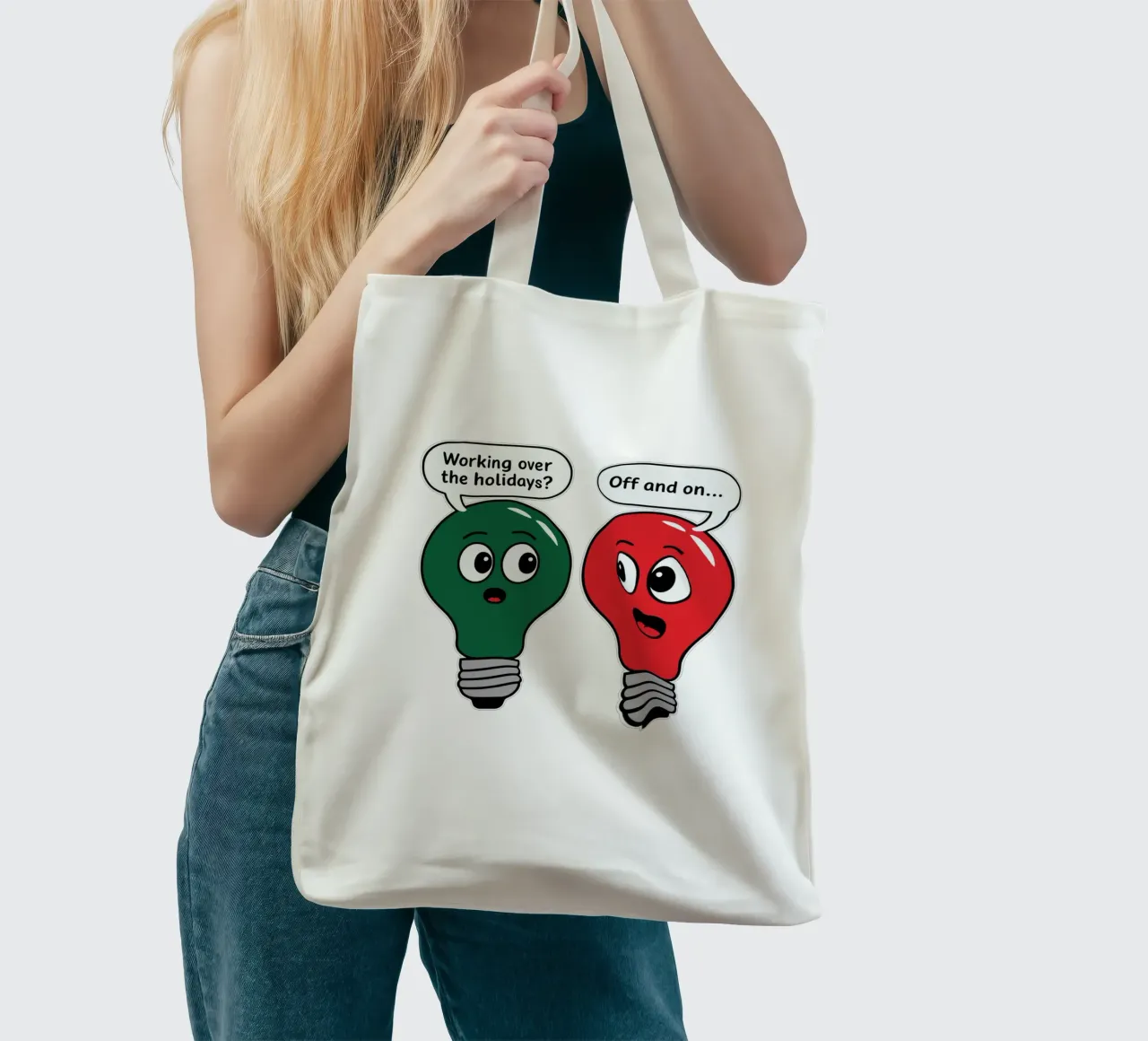 Working over the holidaus? Off and on.. borsa in juta da edsonramosart