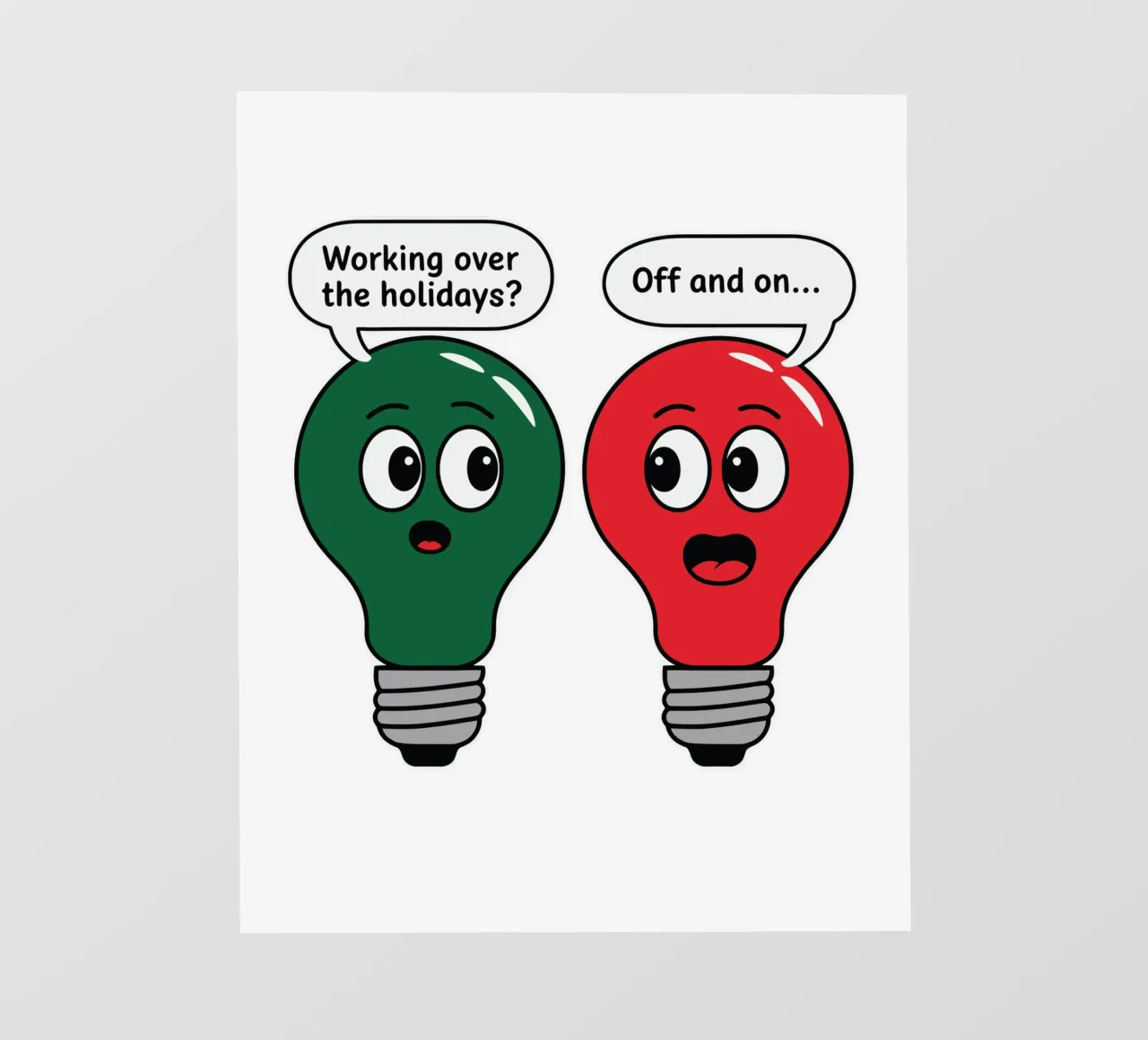 Working over the holidaus? Off and on.. pellicola backlit da edsonramosart