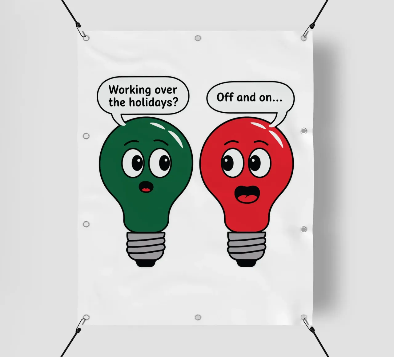 Working over the holidaus? Off and on.. telo in pvc da edsonramosart