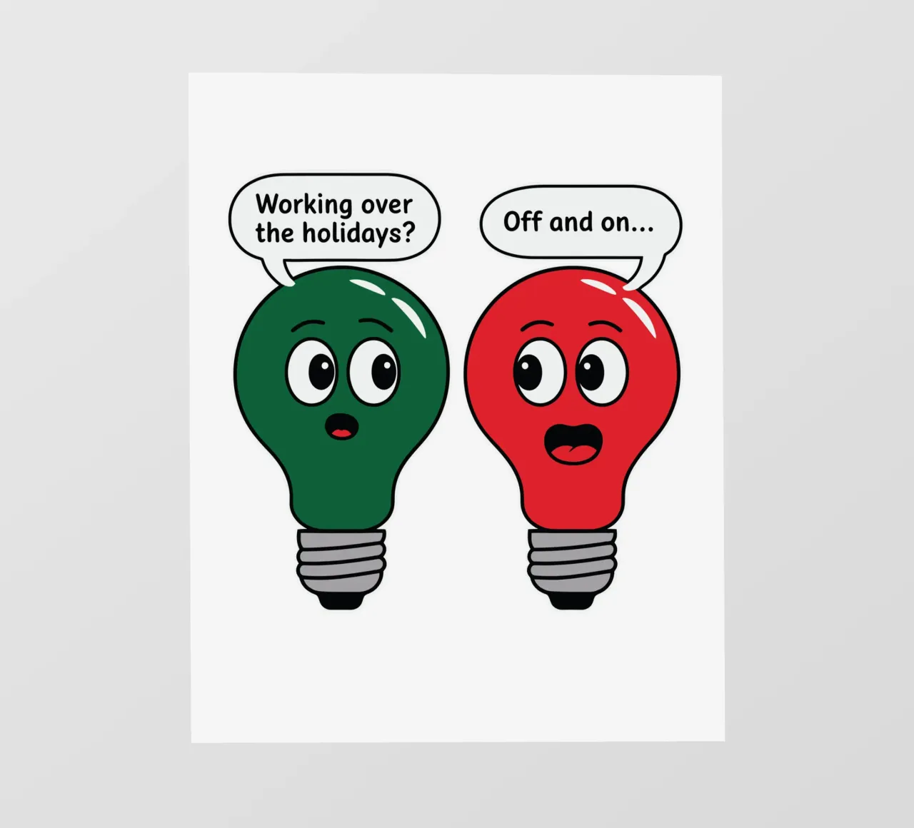 Working over the holidaus? Off and on.. telo in pvc da edsonramosart