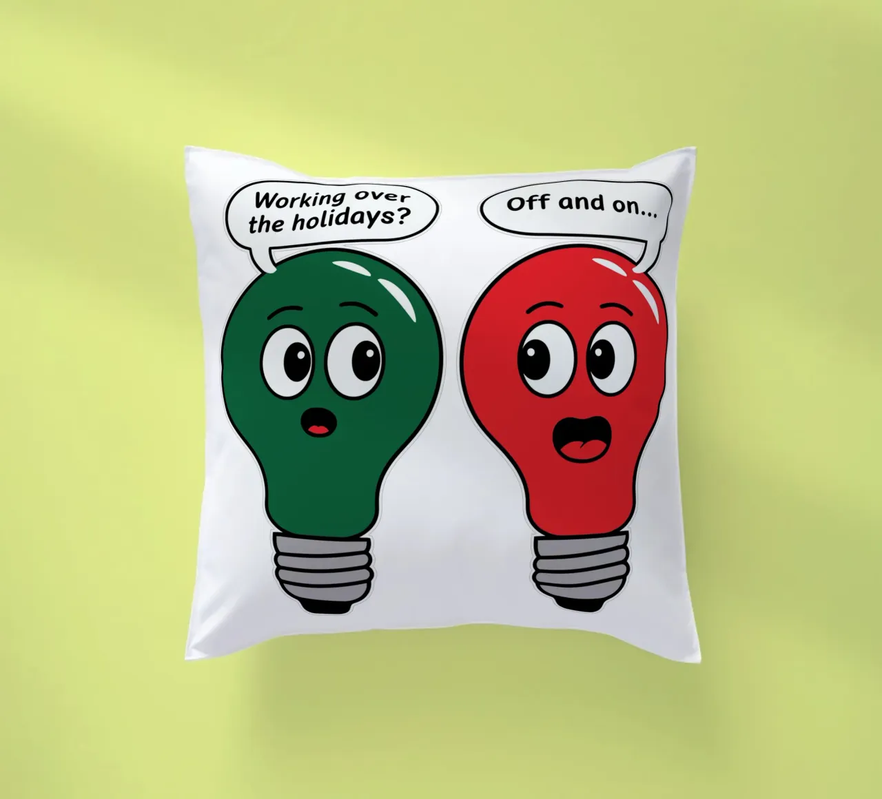 Working over the holidaus? Off and on.. cuscino da edsonramosart