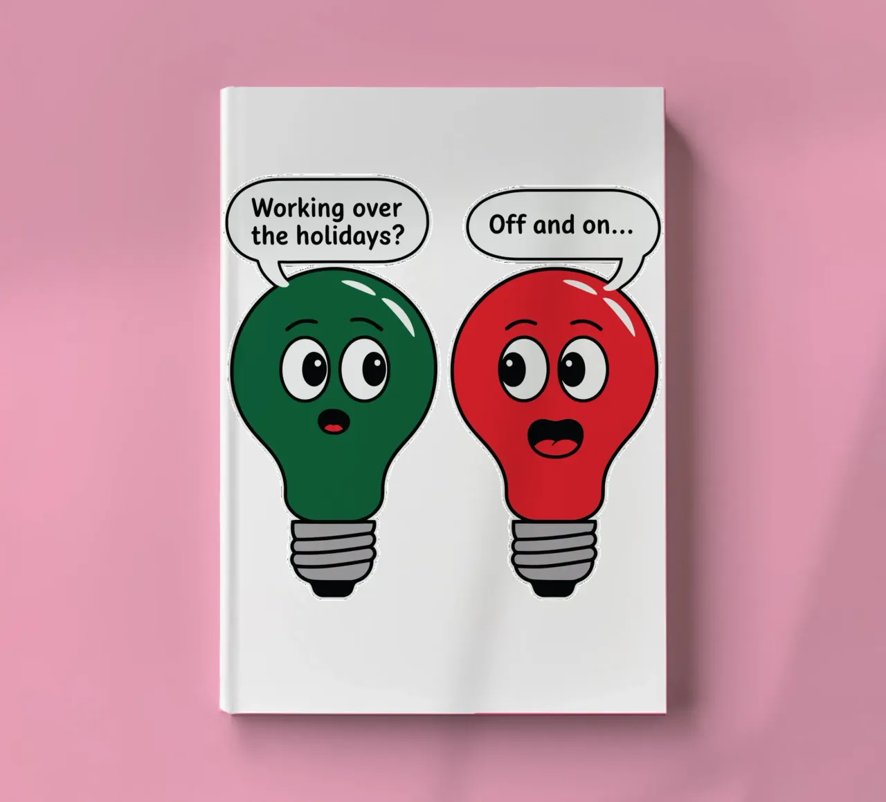 Working over the holidaus? Off and on.. notebook by edsonramosart