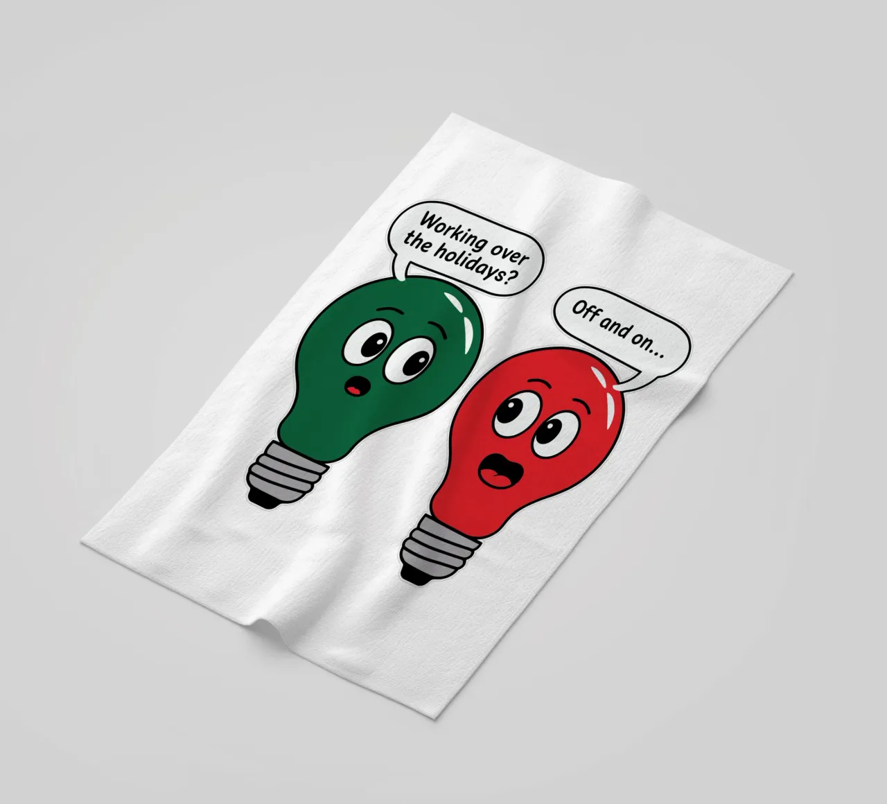 Working over the holidaus? Off and on.. telo mare da edsonramosart