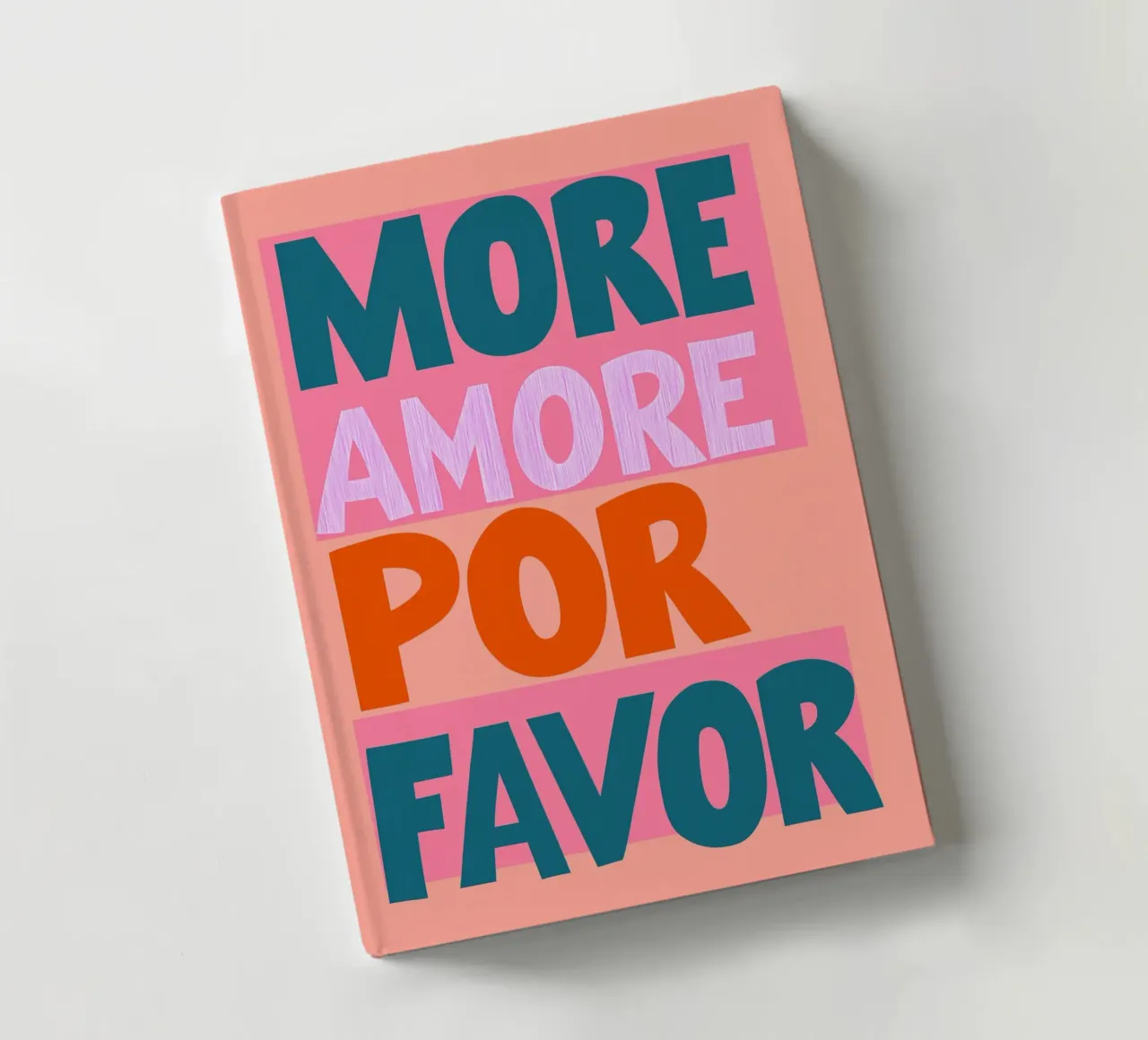 Mehr amore por favor pop Notizbuch von Carinaprint