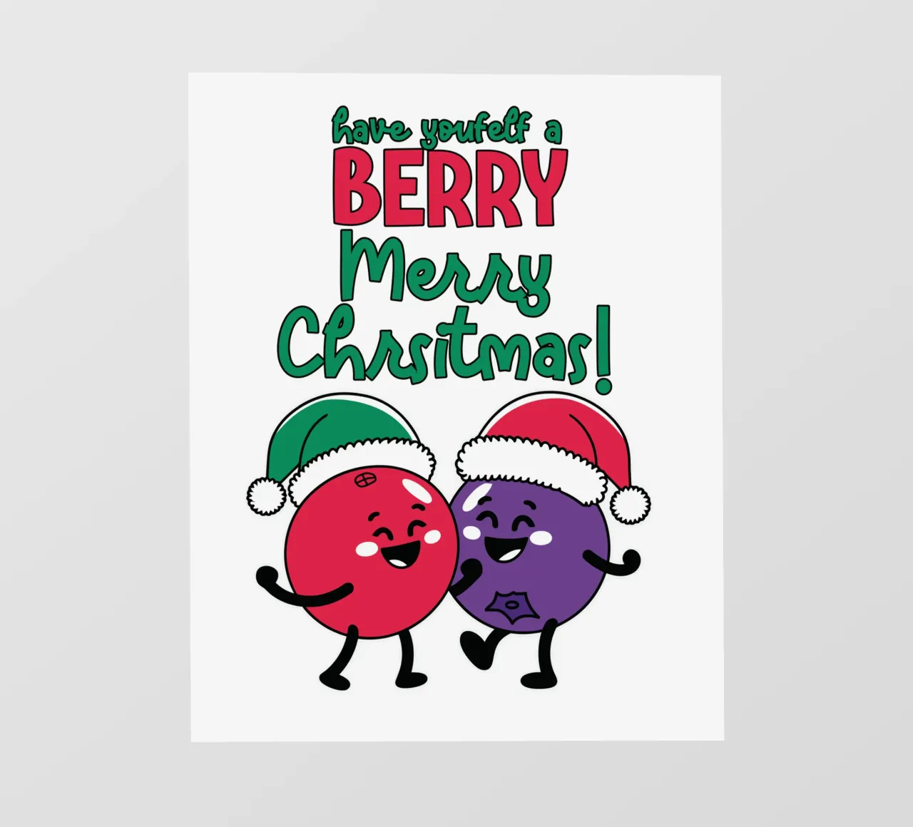 Have yourself a BERRY Merry Christmas! pellicola backlit da edsonramosart