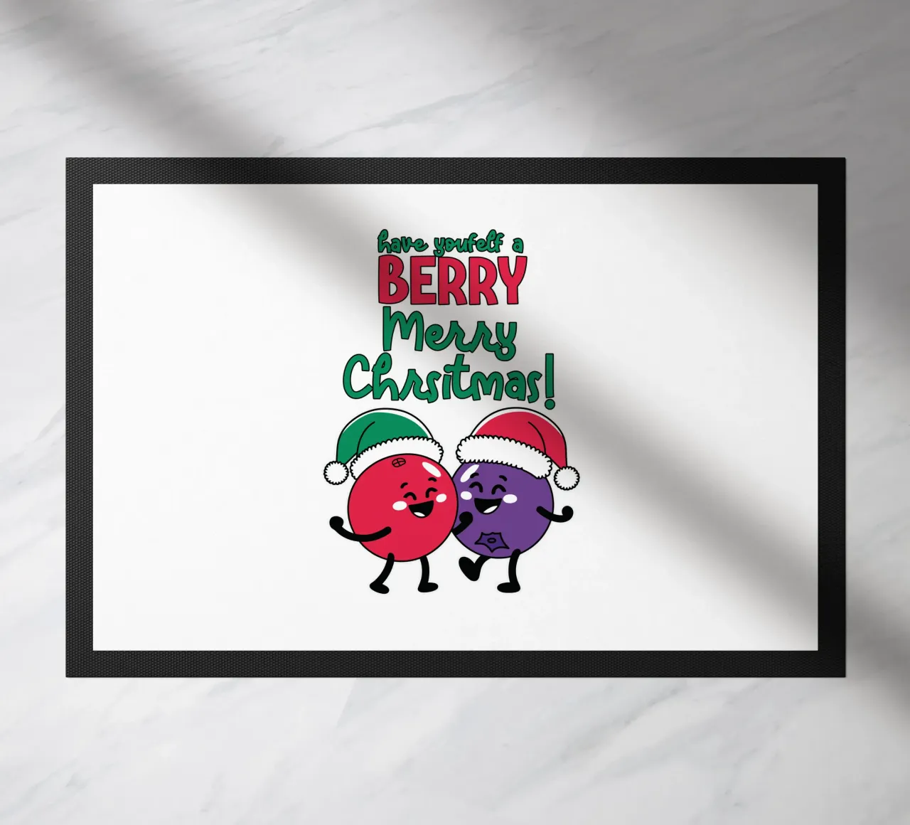Have yourself a BERRY Merry Christmas! zerbino da edsonramosart
