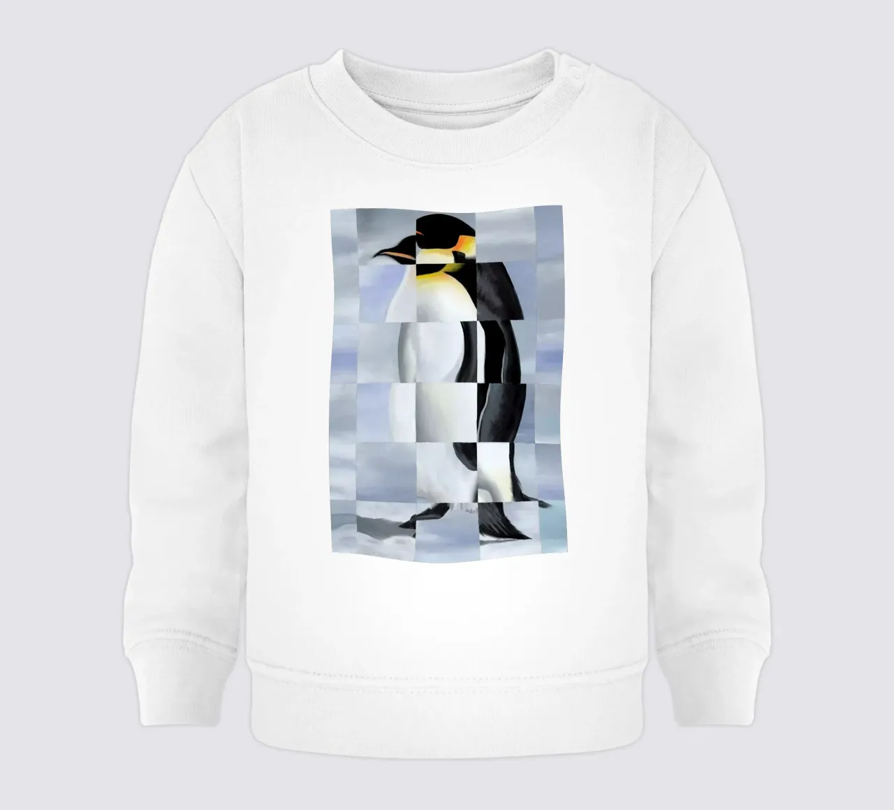 Penguin felpa neonato da Allison Chaplin