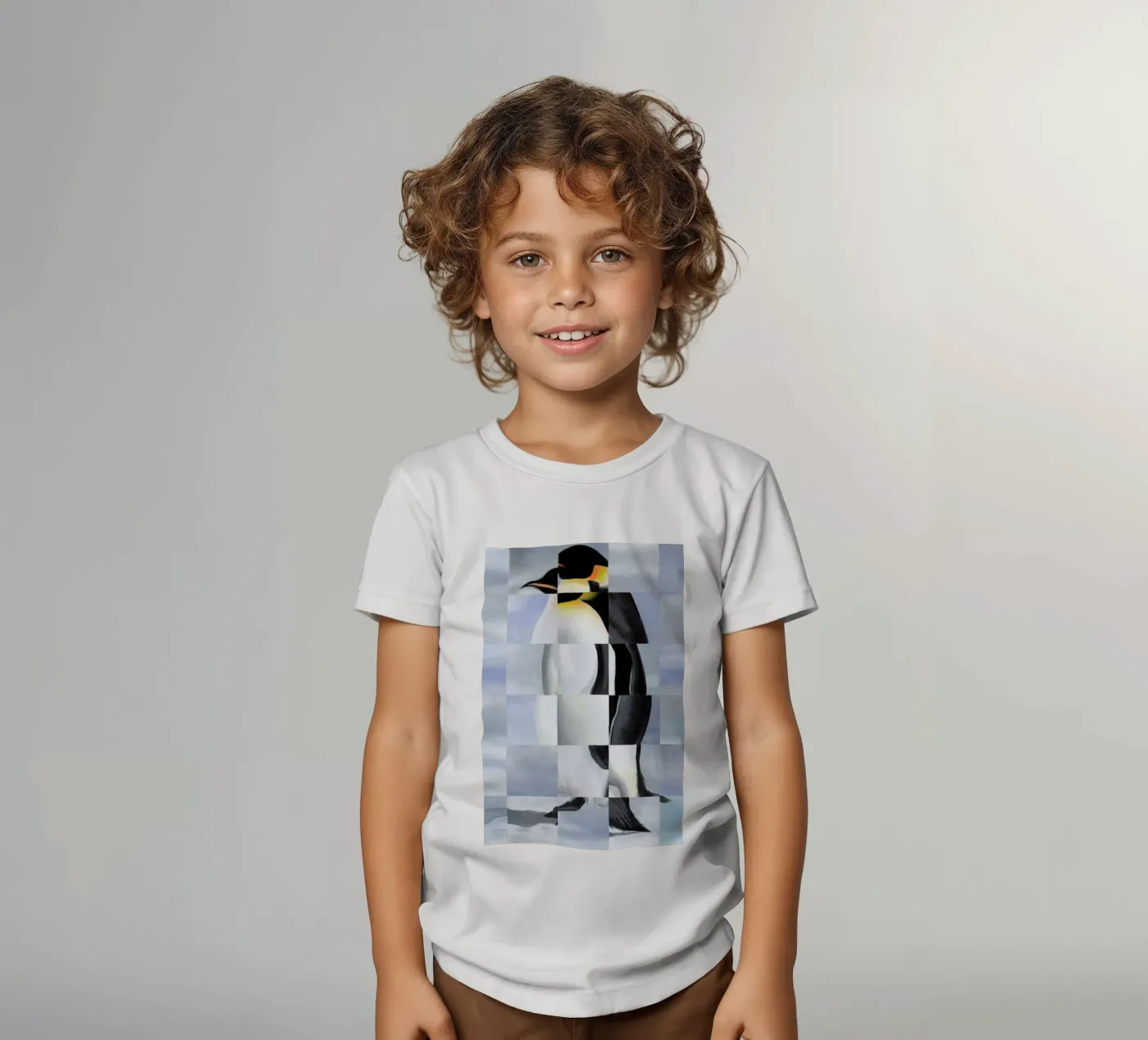 Penguin t-shirt bambini da Allison Chaplin