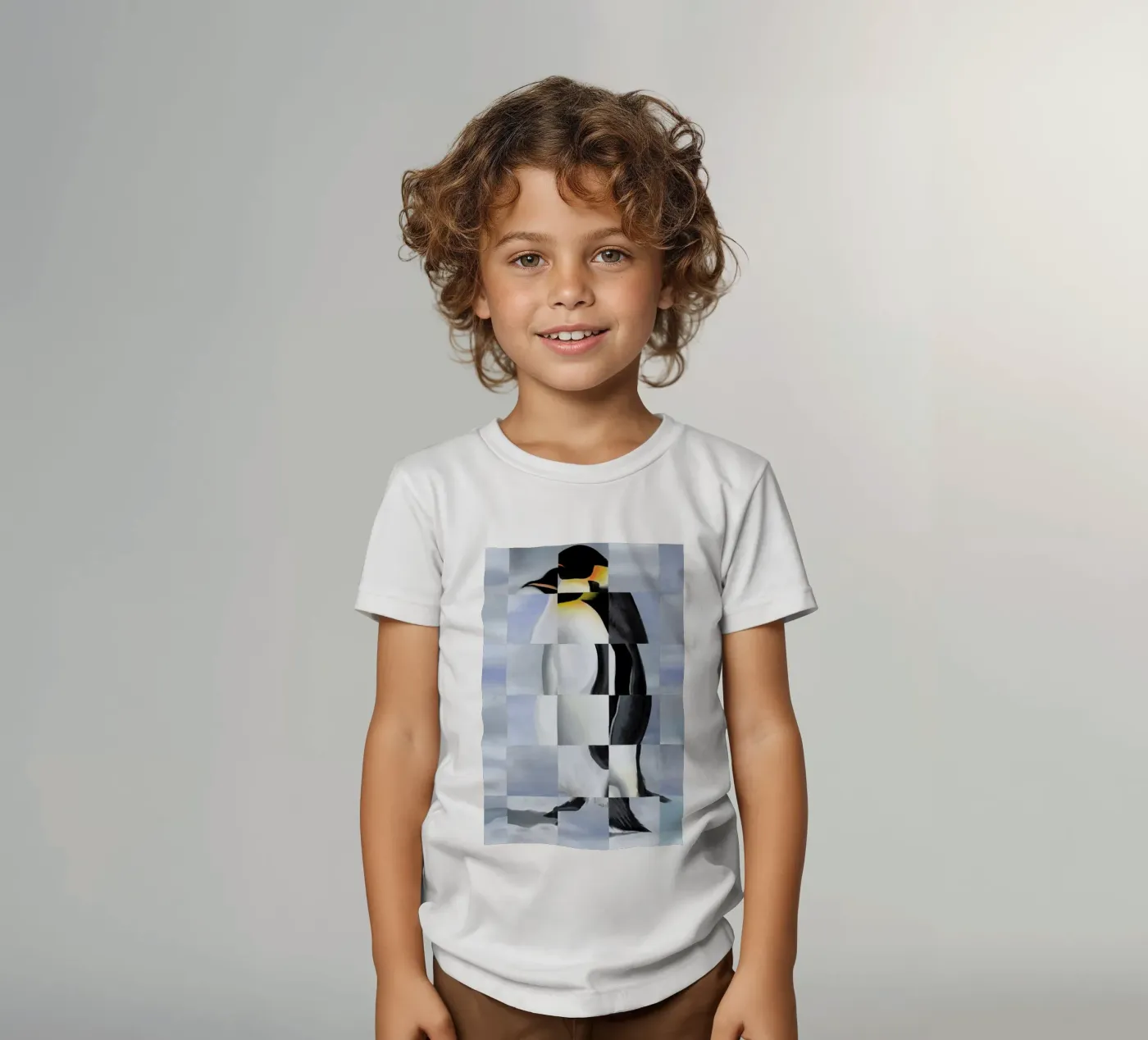 Penguin t-shirt bambini da Allison Chaplin