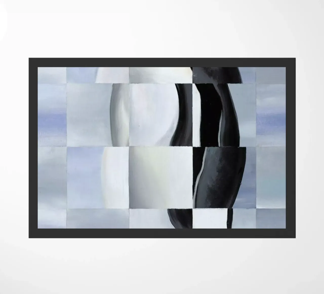 Penguin doormat by Allison Chaplin