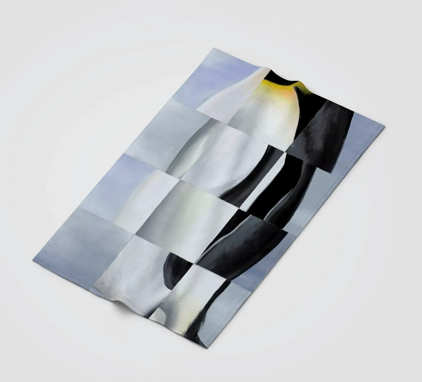 Penguin Fleecedecke von Allison Chaplin