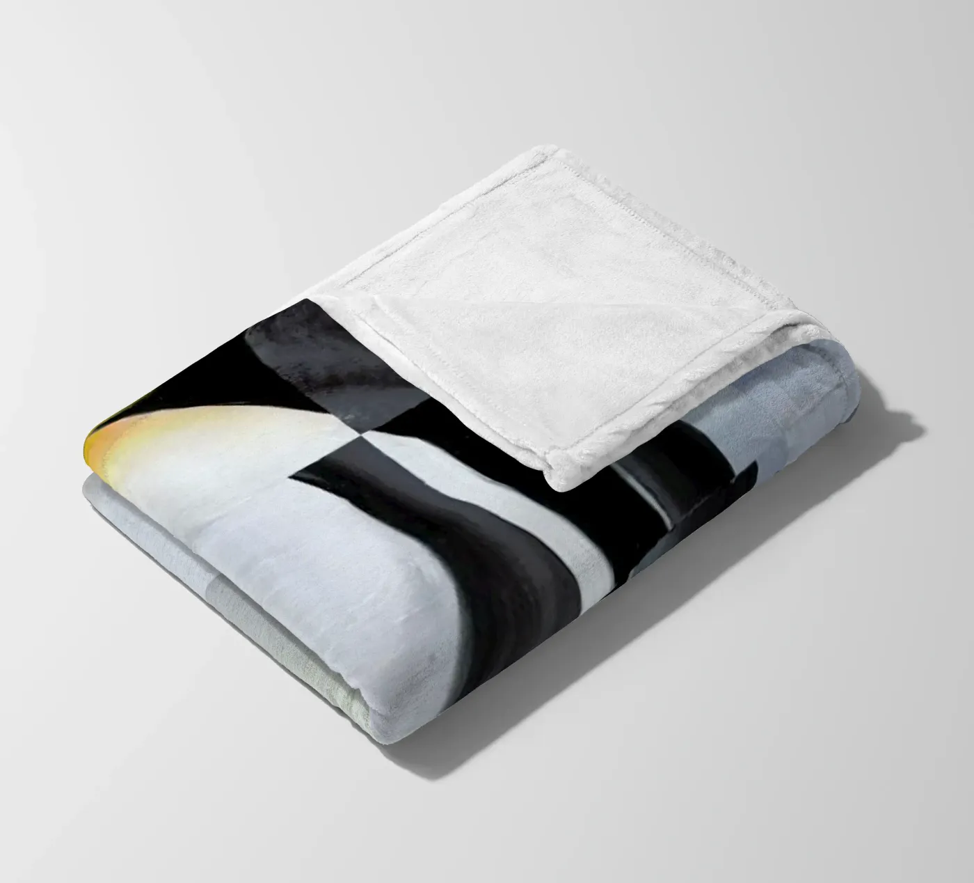 Penguin Fleecedecke von Allison Chaplin